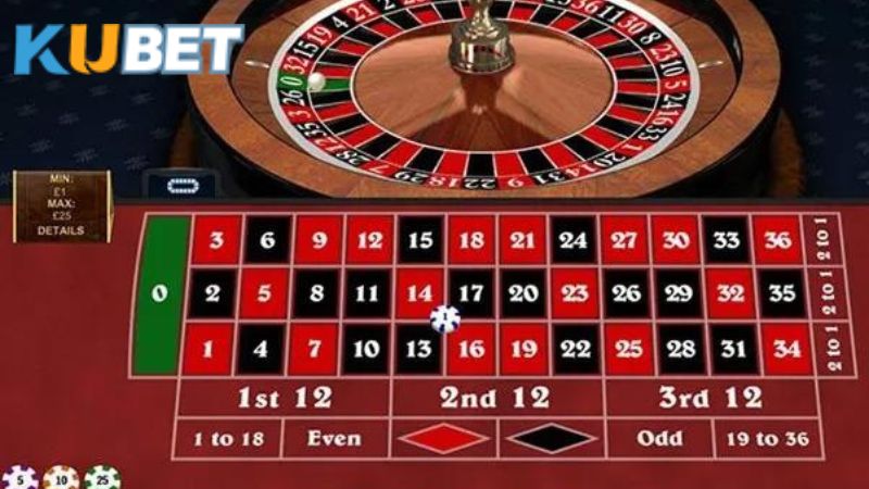 Cách chơi Roulette Kubet cho người chưa biết